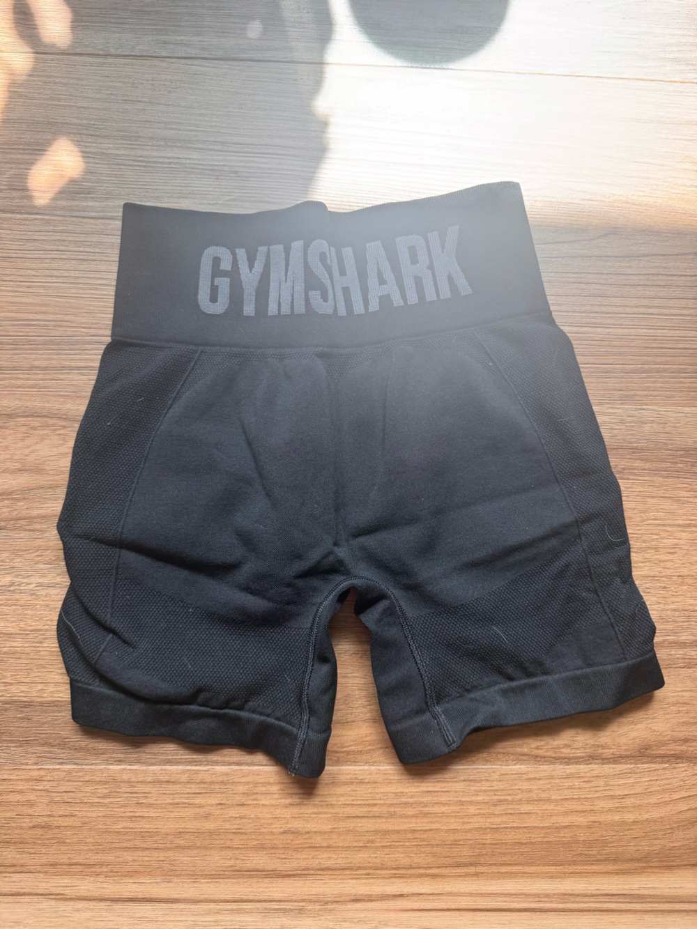 Gymshark Black High-Waisted Bike Shorts